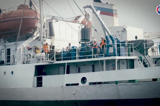 О работе ученых на научно-исследовательском судне «Профессор Водяницкий»