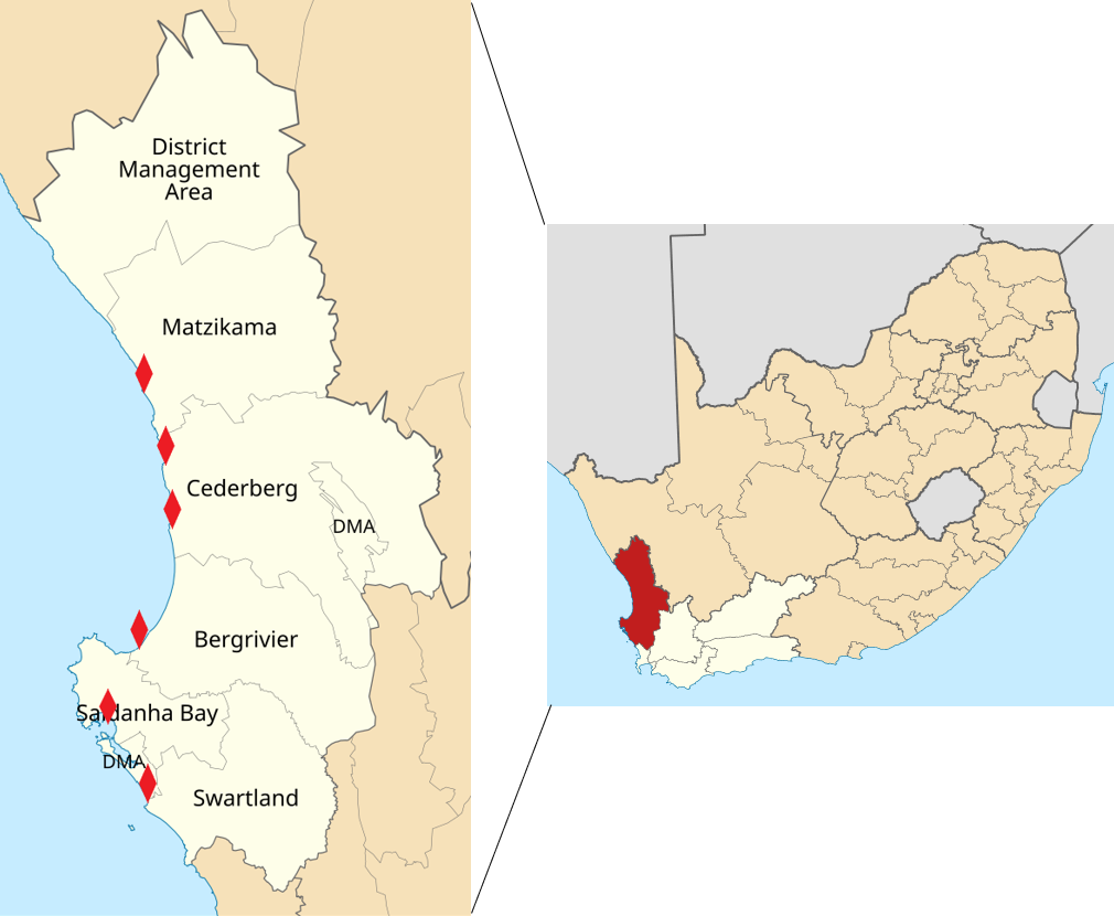 6. Места посещения исполнителей проекта в районе Западного побережья 6. Места посещения исполнителей проекта в районе Западного побережья